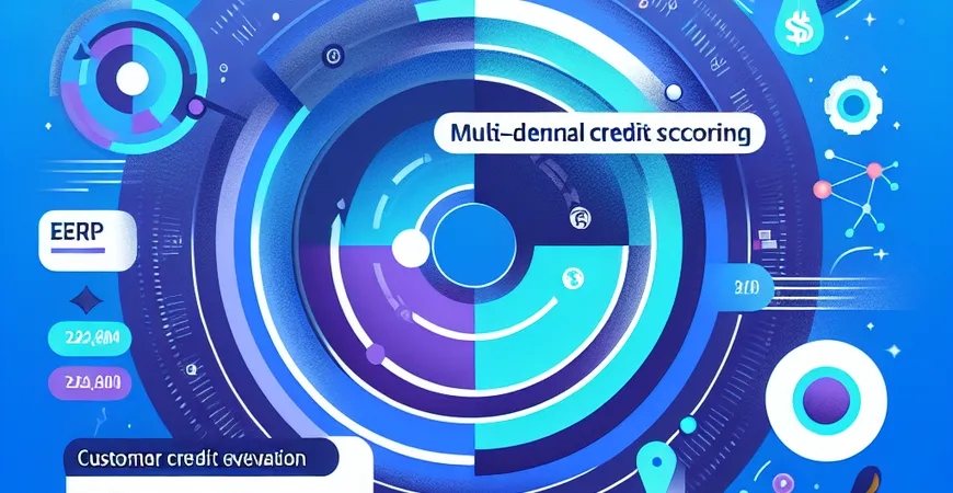 客户信用评估模糊？ERP 软件的多维信用评分模型